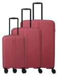 Sada cestovných kufrov Travelite Air Stripe S,M,L Slim Red