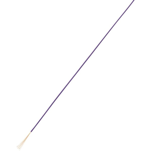 TRU COMPONENTS 1571020 opletenie / lanko, LiFY, 1 x 0.75 mm², fialová, 25 m; 1571020