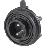 Bulgin PX0735/P guľatý faston, 1 ks; PX0735/P