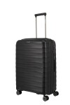 Stredný kufor na kolieskach Travelite Mooby M Black