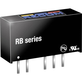 RECOM RB-1205S DC / DC menič napätia, DPS 200 mA 1 W Počet výstupov: 1 x Obsah 1 ks; RB-1205S