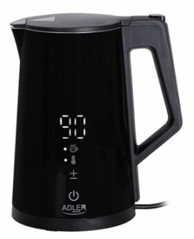 Adler AD 1345b čierna / Rýchlovarná kanvica / 2200W / 1.7 L (AD 1345 black)