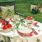 GREEN GATE Hrnček Berry White 300 ml