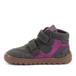 Chlapčenské celoročné členkové barefoot topánky UP HILL TEX DARK GRAY Froddo G3110281-14 - 27