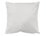 Dekoračný vankúš Cordia 45x45 cm, strieborný%