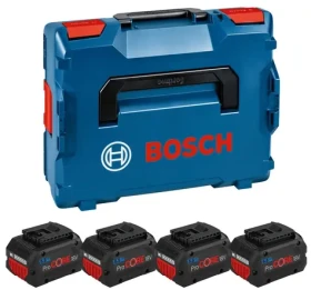 BOSCH ProCore 18V 5,5Ah Professional modro-čierna / Akumulátor / 4 ks / Li- ION / AMPShare (1600A02A2U)