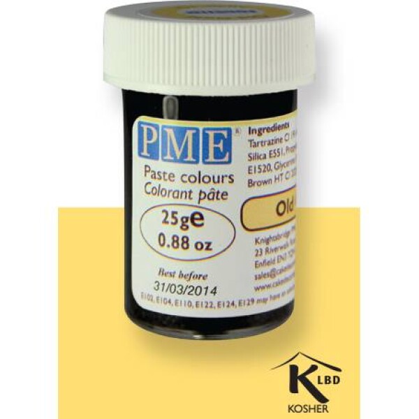 PME gélu farba - starozlatá - PME - PME