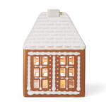 KÄHLER Porcelánový svietnik Gingerbread Lighthouse Small