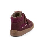 Dievčenské zimné barefoot topánky TEX WOOL Bordeaux Froddo G3110266-36W - 28