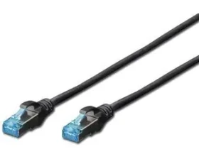 Digitus DK-1532-005/BL modrý / Patch kábel / CAT5e / SF-UTP / RJ45-RJ45 / 0,5 m (DK-1532-005/BL)