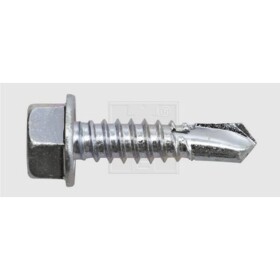 SWG 2116311910 závrtná skrutka 6.3 mm 19 mm vonkajší šesťhran DIN 7504-K ocel pozinkované 200 ks; 2116311910