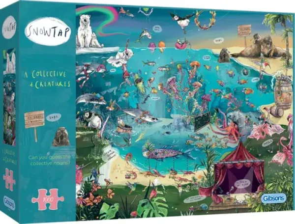 GIBSONS Puzzle Spoločnosť živočíchov
