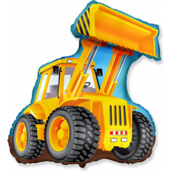 Fóliový balónik bagr 60 cm - Godan
