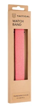 Tactical 772 Pletený Prezliekací Remienok pre Watch 42 44mm veľ. L ružová (8596311138522)