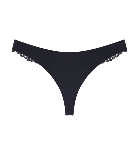 Dámske tangá Pretty Micro String - BLACK - black 0004 - TRIUMPH BLACK XS
