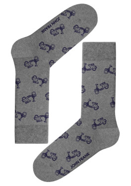 Pánske ponožky John Frank JFLSEF14 UNI šedá