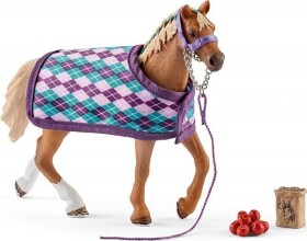 Schleich Horse Club 42360 Anglický plnokrvník s dekou