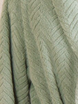 Šaty Athena s kapucňou 3116 fern 6251 - Vestis XXL Zelená