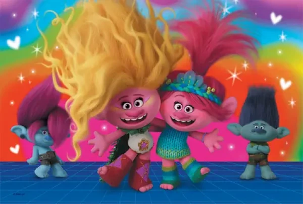 Trefl - Puzzle - Trollovia 3: Priateľskí Trollovia