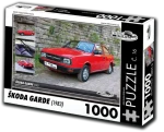 RETRO-AUTA Puzzle č. 16 Škoda Garde (1983)