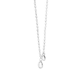 PDPAOLA Pôvabný pozlátený náhrdelník Bliss Essentials CO02-601-U (retiazka, prívesok)