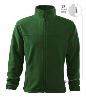 Pánska fleecová bunda bottle green 06 (štítok značky) M