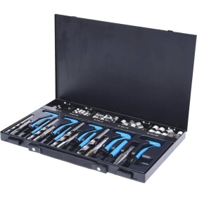 KS Tools 150.6160 Sada na opravu nerezových závitov M6-M14, 113 ks; 150.6160