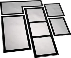 DEMCiflex CaseLabs Bullet BH7 čierna / Sada prachových filtrov / Magnetické (DF0677)