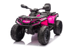 Mamido Mamido Detská elektrická štvorkolka Can-Am Outlander ATV 24V 4x200W RS ružová