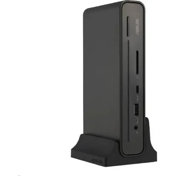 Asus DC301 Triple Display USB-C Dock čierna / 2x USB-C / 2x USB-A / RJ45 / HDMI / 2x DP / 3.5mm jack / SD / DC (90XB0A5N-BDS010)