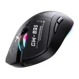 Onikuma CW953 čierna / Herná myš / trojrežimová / RGB / 12800 DPI / 6 tlačidiel (CW935 Black)