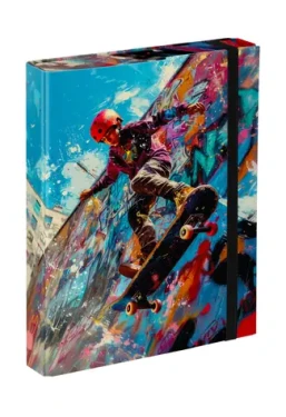 BAAGL Dosky na školské zošity A5 Skatepark / 17 x 23 x 3 cm (A-34810)