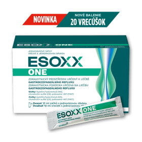 ESOXX® ONE roztok na pálenie záhy a reflux jednorazové vrecká 10 ml x 20 ks