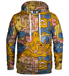 Aloha From Deer Super-Duper Hoodie HK AFD880 Yellow