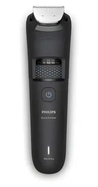 Philips Beardtrimmer series 5000 BT5780/15 čierna / Zastrihávač fúzov / 100 min prevádzky / 0,4-20 mm / so zberačom chlpov (BT5780/15)