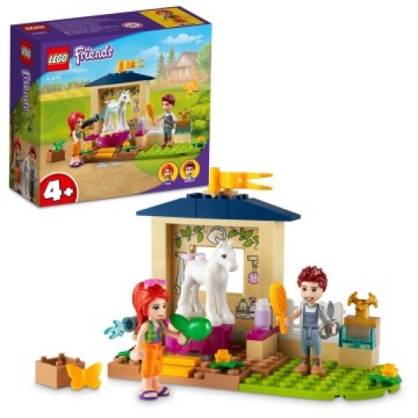 LEGO® Friends 41696 Čistenie poníka stajni