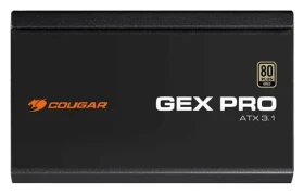 COUGAR GEX PRO 850W čierna / PC zdroj / ATX 3.1 / 80 PLUS Gold / Modulárne / PCIe 5.1 (CGR GEXP-850)