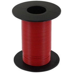 Econ connect KL025RT25 opletenie / lanko, 1 x 0.25 mm², červená, 25 m; KL025RT25