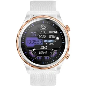 CARNEO Queen HR+ BT call zlatá / Chytré hodinky / 1.43 "/ IP67 / AMOLED / BT (8588009299042)