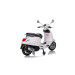 Mamido Detský elektrický skúter Vespa ROMA biely