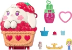 Mattel Polly Pocket Jahodový košík s králikom