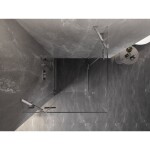 MEXEN/S - Lunar Duo sprchovací kút dvere krídlové 120 x 120, transparent, chróm 834-120L-120P-01-00