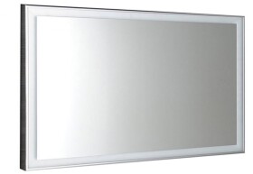 SAPHO - LUMINAR zrkadlo s LED osvetlením v ráme 120x55cm, chróm NL560