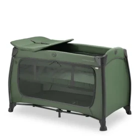 Hauck Cestovná postieľka s pultom Play N Relax Center Dark Green (HK600153)