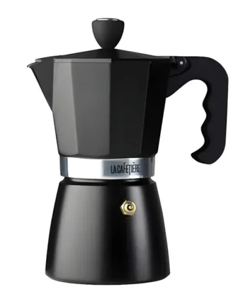 La Cafetiere Classic Espresso čierna / Moka kanvica / 3 šálky
