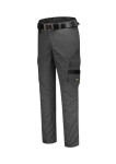 Pracovné nohavice Twill unisex pracovné nohavice tmavosivé 62