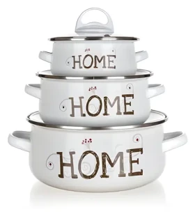 BANQUET Home Collection / Sada riadu / smaltovaná / 6 ks (13701113)