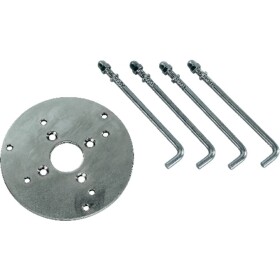 SLV 230061 sada kotiev do betónu nerezová oceľ; 230061