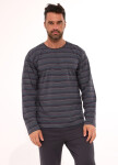Cornette 138/57 long/r 3XL-5XL pánske pyžamo grafit 3xl