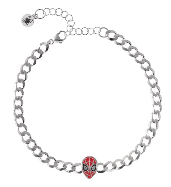 Disney Strieborný náramok Spider Man Marvel BS00082RL-7.CS